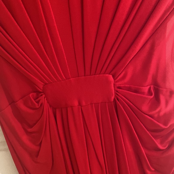 Issa London red riches dress size 4 - Picture 3 of 5